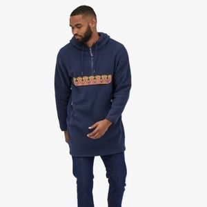 Patagonia Unisex Cagoule Tunic Synchilla Fleece Pullover